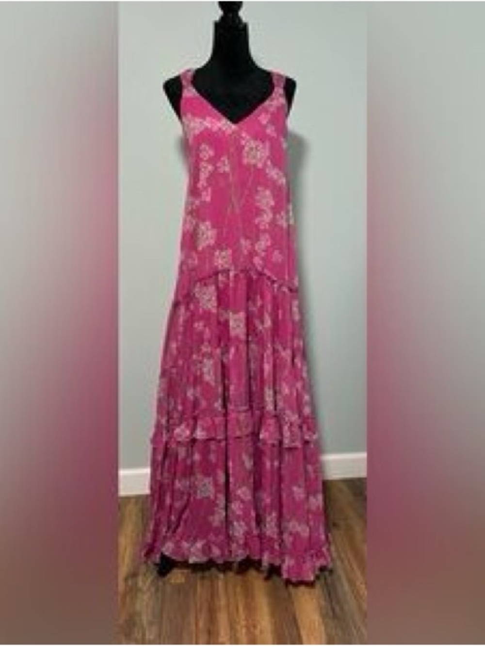 NWT Klein Ellen Maxi Dress - Gypso Magenta